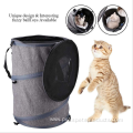pet owner outside cat foldable Oxford cloth